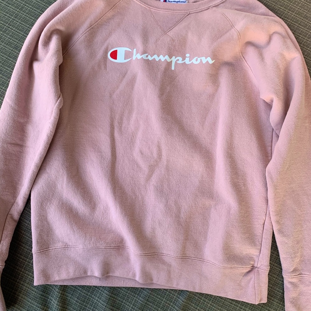 Pink Champion Sweatshirt